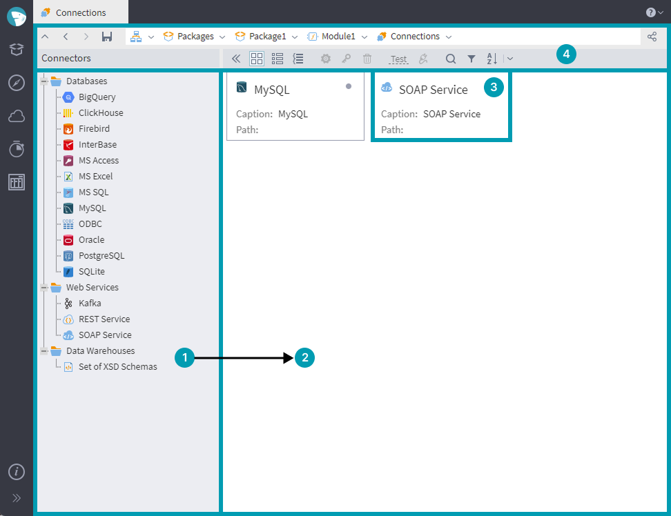 Create a new connection